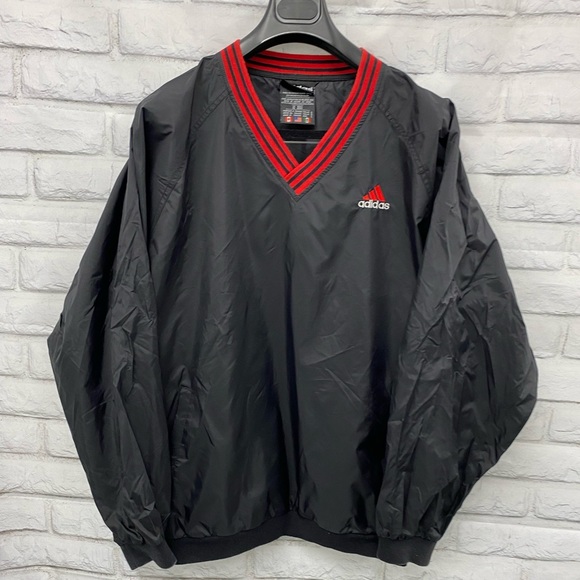 Vintage Addidas Nylon Jacket windbreaker Large - Picture 3 of 10